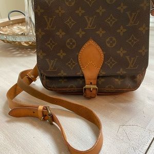 Louis Vuitton cartouchiere MM crossbody purse